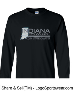 Indiana CTO LS T-Shirt - Black Design Zoom