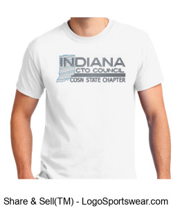 Indiana CTO - Men's T Shirt - White Design Zoom