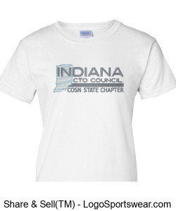 Indiana CTO - Women's T Shirt - White Design Zoom